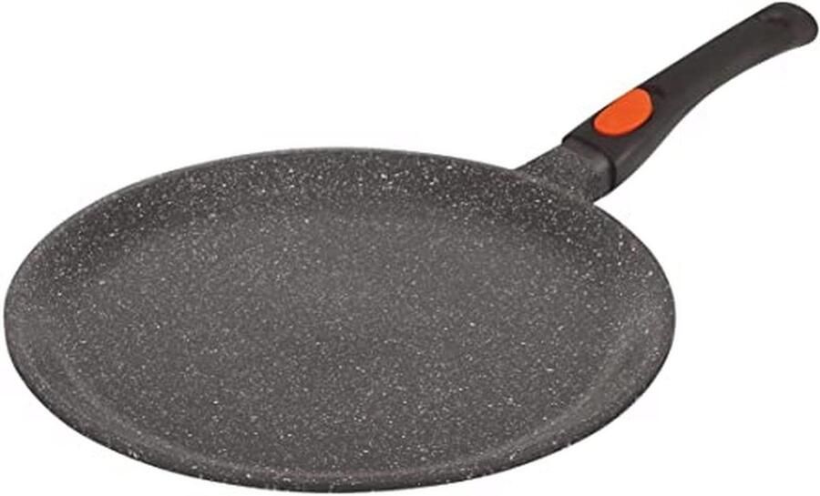 Pannenkoekenpan 32 cm Gegoten Aluminium met Antiaanbaklaag en Afneembare Greep - Foto 2