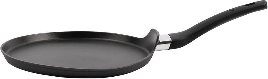 Pannenkoekenpan anti-aanbaklaag crêpemaker chapati roti en dosa tawa voor inductiekookplaat gas halogeen en keramische kachels Zwitsers ontworpen aluminium met krasbestendige