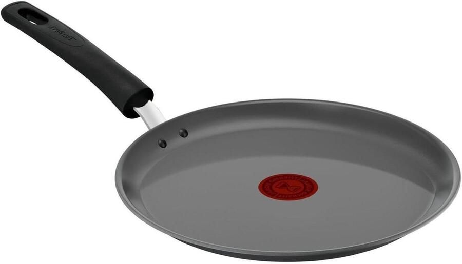 Pannenkoekenpan Crêpe pan Lekker Bakken Thermo-signaal Ø 25 cm Zwart