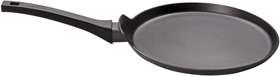 Pannenkoekenpan Crêpe pan Pannenkoeken bakken Antiaanbaklaag 28 cm Zwart