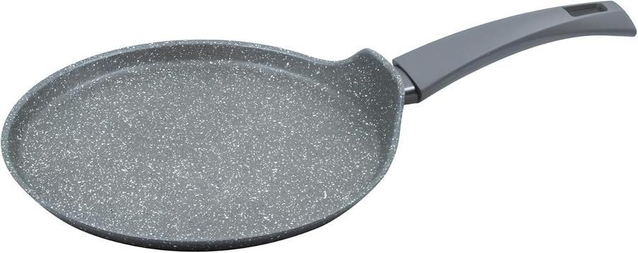 Pannenkoekenpan Crêpepan Koekenpan Gerechten Bereiden Hoge Dikte 28 cm Zwart
