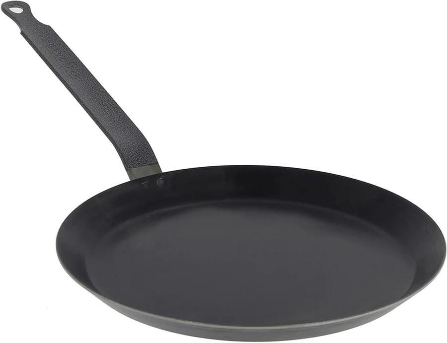 Pannenkoekenpan Crêpepan Koekenpan Pannenkoeken Bakken Blauw Staal 20 cm Donkerblauw