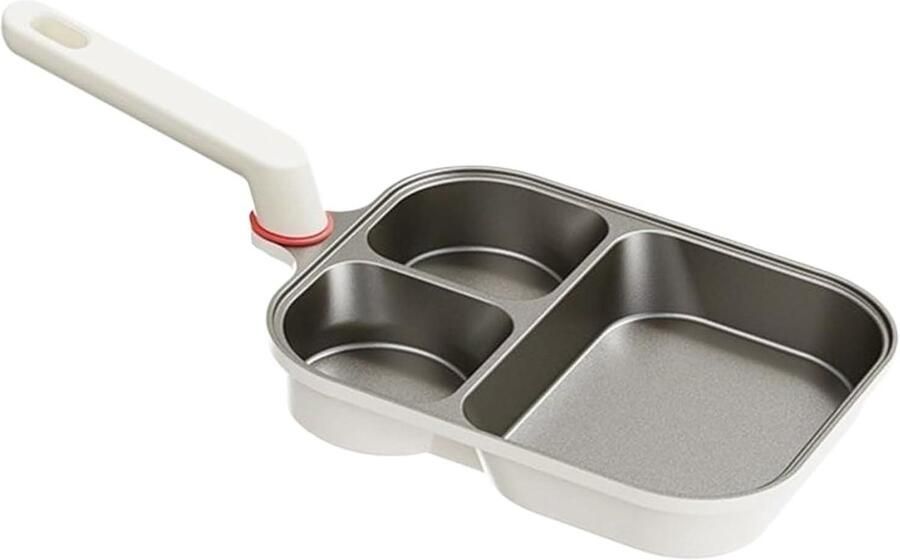 Pannenkoekenpan Eierpan Tortilla Ontbijt Bereiden Antiaanbaklaag 24.5 cm Zwart