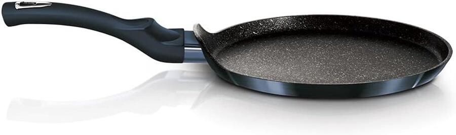 Pannenkoekenpan Graniet Crêpepan Koekenpan Lekkere Pannenkoeken Bakken PFOA Lood Cadmiumvrij 25 cm Aquamarijn