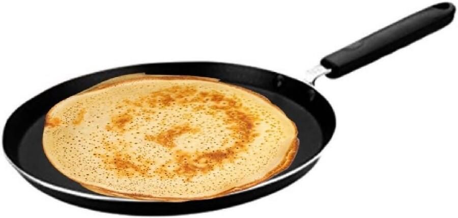 Pannenkoekenpan Indubasic 20 cm aluminium antiaanbaklaag geschikt voor inductie