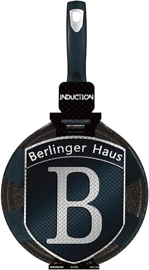 Pannenkoekenpan Keramische Coating 25 cm Inductie Geschikt