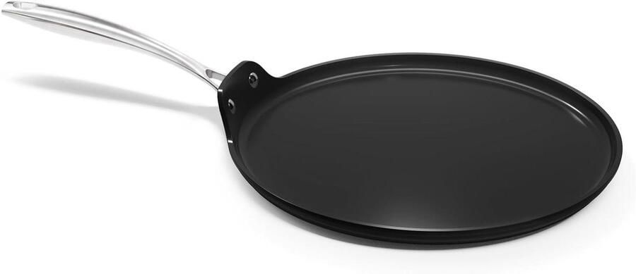 Pannenkoekenpan Koekenpan Lekker Bakken Keramische Anti-aanbaklaag 28 cm Zwart