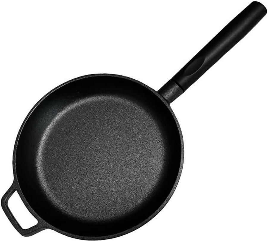 Pannenkoekenpan Koekenpan Lekker Koken Antiaanbaklaag 26CM Zwart
