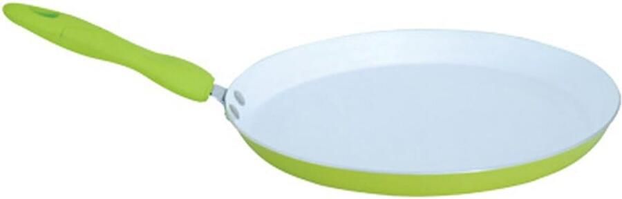 Pannenkoekenpan Koekenpan Lekker Koken Keramische Coating 28 cm Diameter Groen