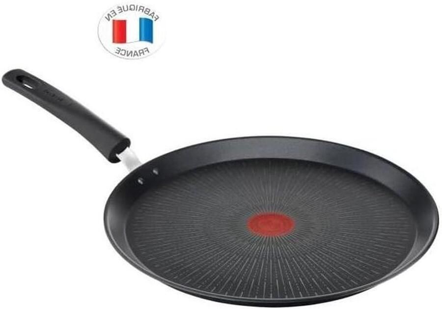 Pannenkoekenpan Koekenpan Lekker Ontbijten Krasbestendige Coating 25 cm Zwart