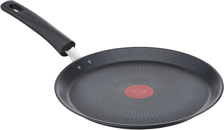 Pannenkoekenpan Koekenpan Lekkere Pannenkoeken Bakken Thermo-Signal Technologie 25 cm Zwart