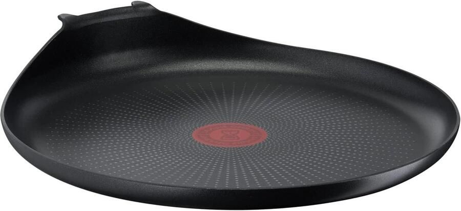 Pannenkoekenpan Koekenpan Lekkere Pannenkoeken Bakken Titanium 2X Coating 27 cm Zwart
