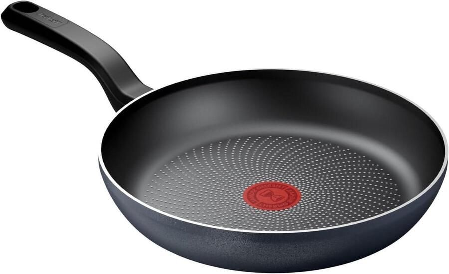 Pannenkoekenpan Koekenpan Luchtige Pannenkoeken Ultralichte Inductiepan 25 cm Grijs