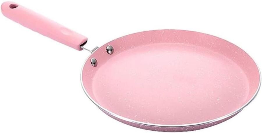 Pannenkoekenpan Koekenpan Omelet Pan Ontbijt Bakken Antiaanbaklaag 20 cm Zwart
