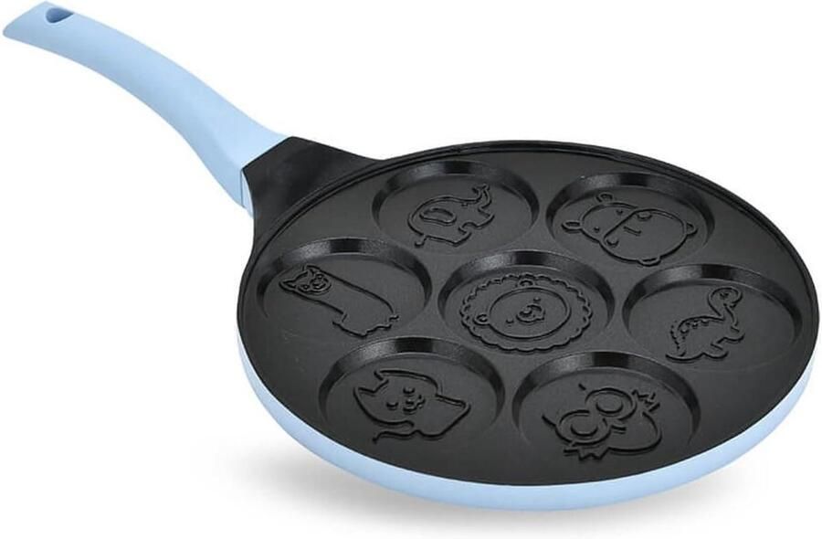 Pannenkoekenpan Koekenpan Pannenkoeken Bakken Antiaanbaklaag 26cm Dierenprint