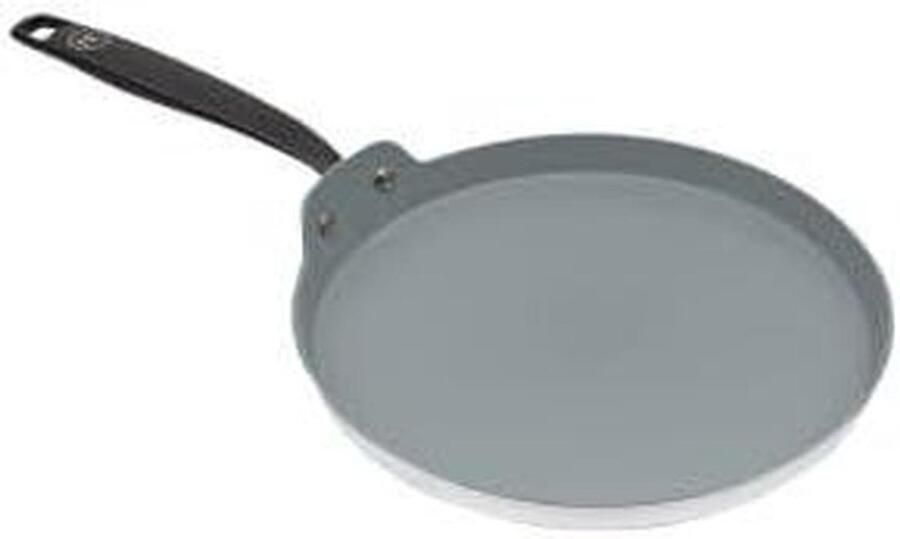 Pannenkoekenpan Koekenpan Pannenkoeken Bakken Keramische Antiaanbaklaag Ø 26 cm Wit