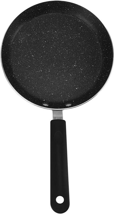Pannenkoekenpan Bakplaat Pizza Pan Lekkernijen Bakken Antiaanbaklaag 20 cm Zwart