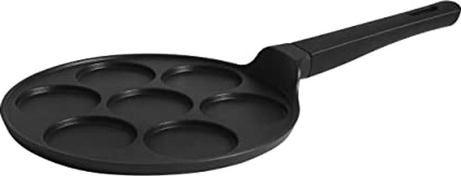 Pannenkoekenpan met 7 Vormen 26 cm Inductie Vaatwasserbestendig