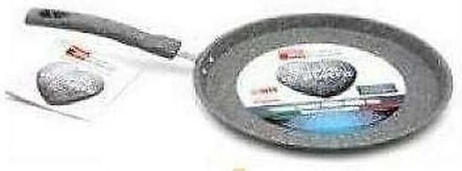 Pannenkoekenpan met anti-aanbaklaag en voelzachte greep voor alle warmtebronnen