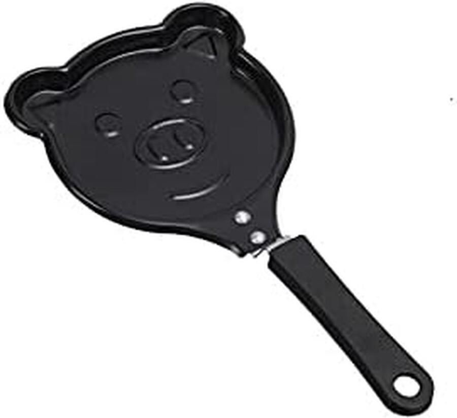 Pannenkoekenpan Mini Maker Leuke Maaltijden Non-stick Coating N.v.t. Zwart