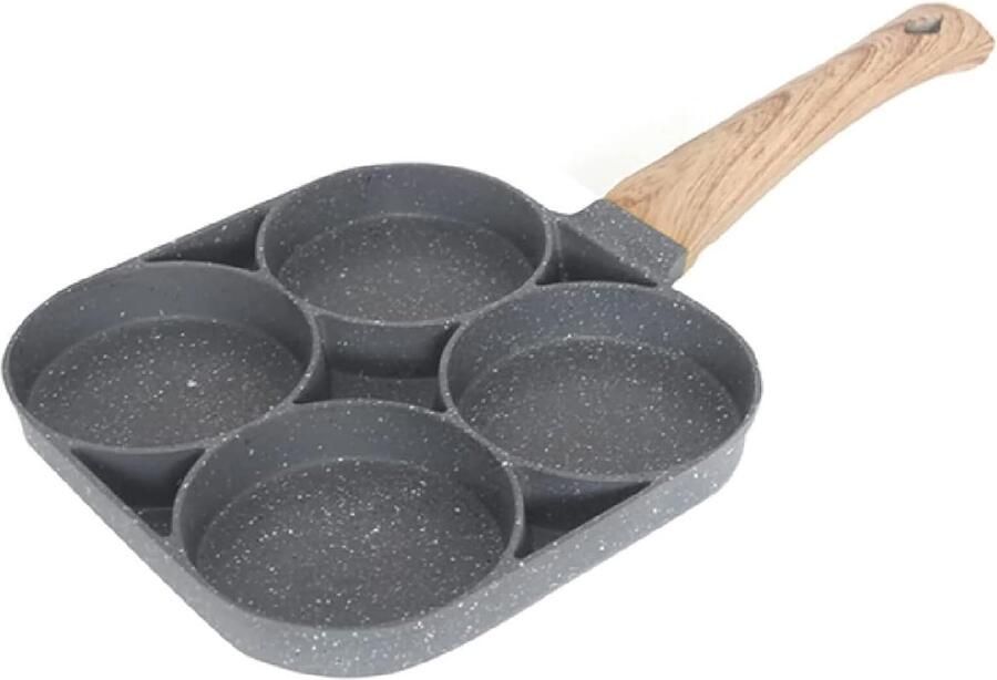 Pannenkoekenpan Vierkant Omelet Pan Ontbijt Bakken Geen Kookresten Ontwerp Niet Gespecificeerd Zwart