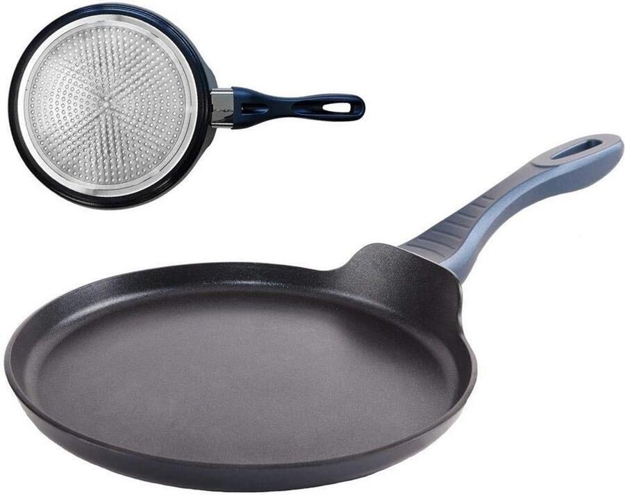Pannenkoekenpan voor Pannenkoeken en Zelfs Omeletten Geschikt voor Gas en Inductie Ø 26 cm