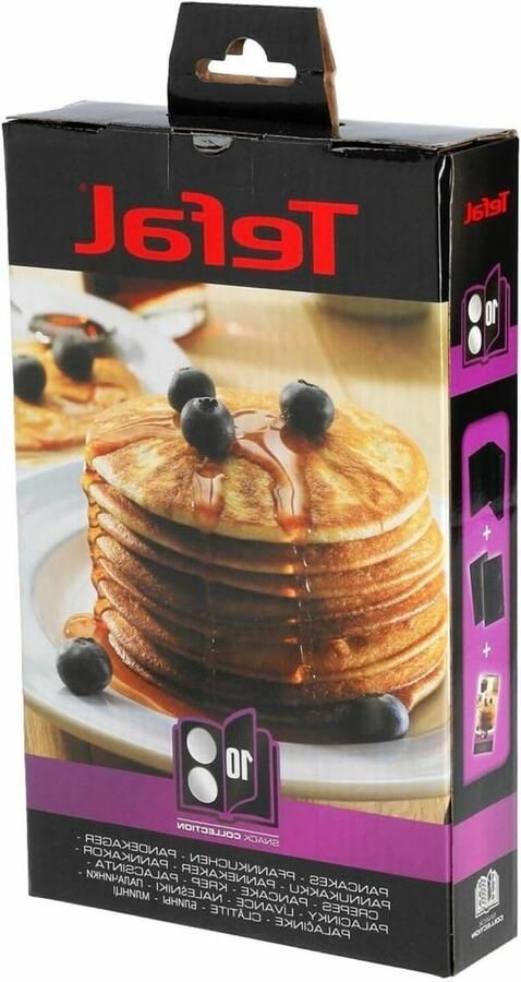 Pannenkoekenplaten Bakplaten Pannenkoeken Bakken Antiaanbaklaag 226 x 136 mm Zwart