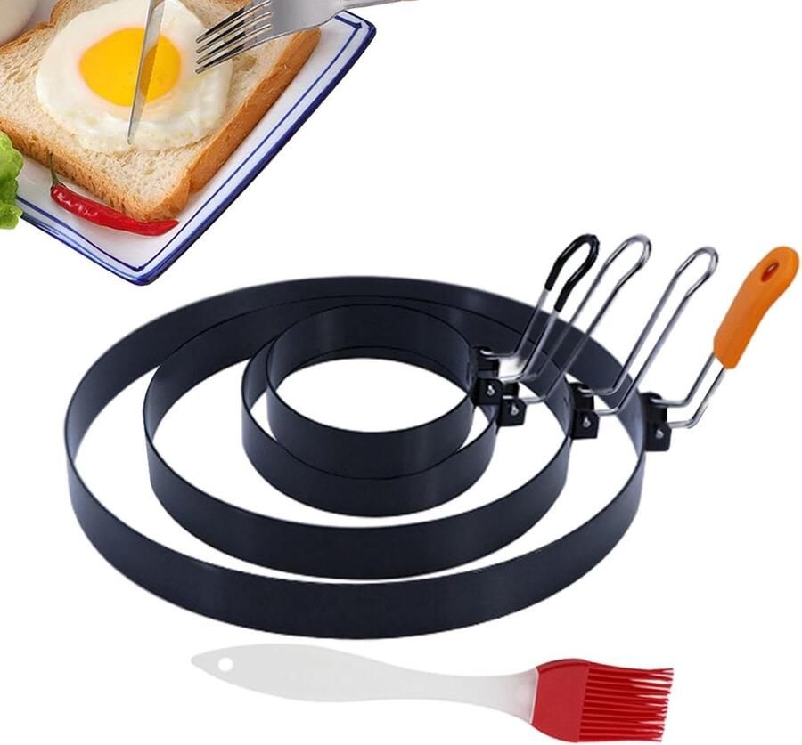 Pannenkoekenringen voor eieren eierringen pannenkoekenvorm