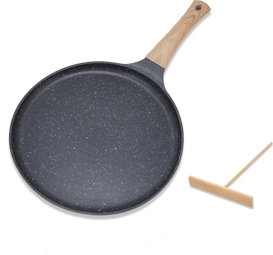 Pannenkoekpan met Antiaanbaklaag Ingebouwd Fornuis Keukenkoekenpan (20cm)