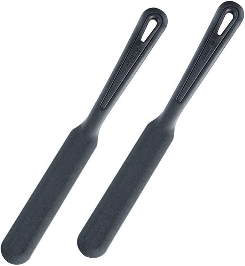 Pannenkoekspatel lengte: 33 cm Gentle zwart 286622E3