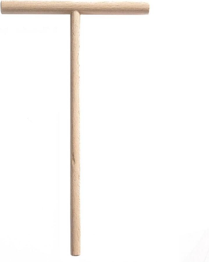 Pannenkoekverdeler van beukenhout voor perfecte crêpes en gerechten