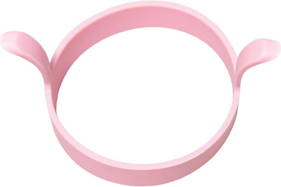 Pannenkoekvorm Eivorm Kookring Perfecte Eieren Bakken Dubbele Oor Handvat 12 x 8 x 6 cm Roze