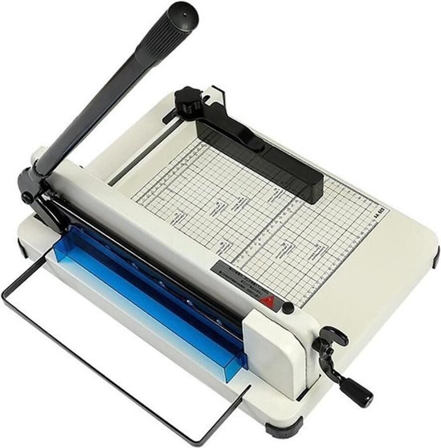 Papier Snijmachine Papier Snijder Precisie Snijden Veiligheidskap A4 315mm Breedte Zwart