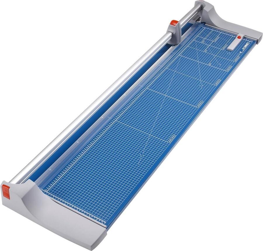 Papier Snijmachine Rolsnijder Snijapparaat Precisie Snijden Zelfslijpende Messen 1300 mm Blauw