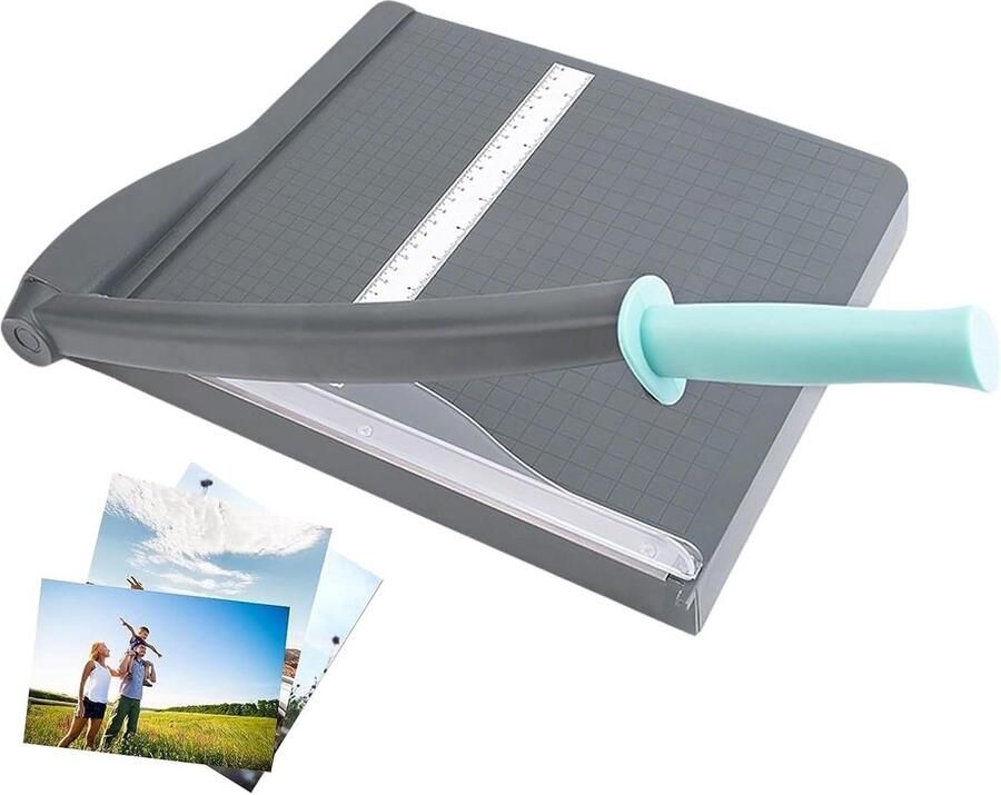 Papier Snijmachine Snijapparaat Kaarten Maken Draagbaar Ontwerp 35x33.5x3cm Enkel