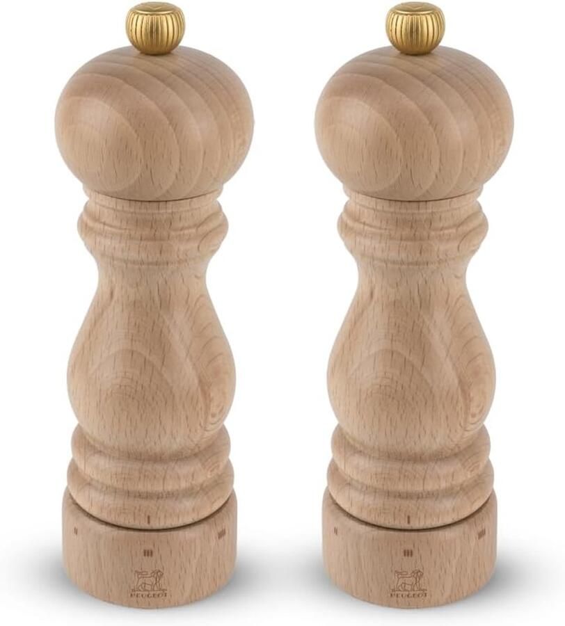 Parijs peper zout maalgraadinstelling u'Select hoogte: 18 cm hout naturel 2 23386
