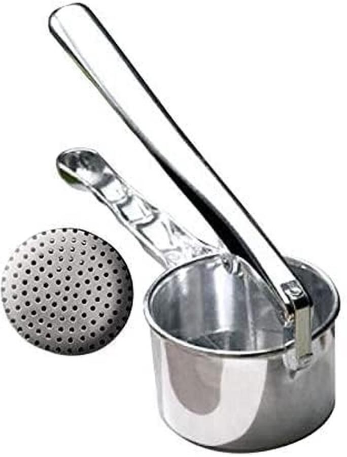 Passatelli Machine Pastamaker Handmatig Verse Pasta Maken Aluminium Constructie 258 cm Zilverkleurig
