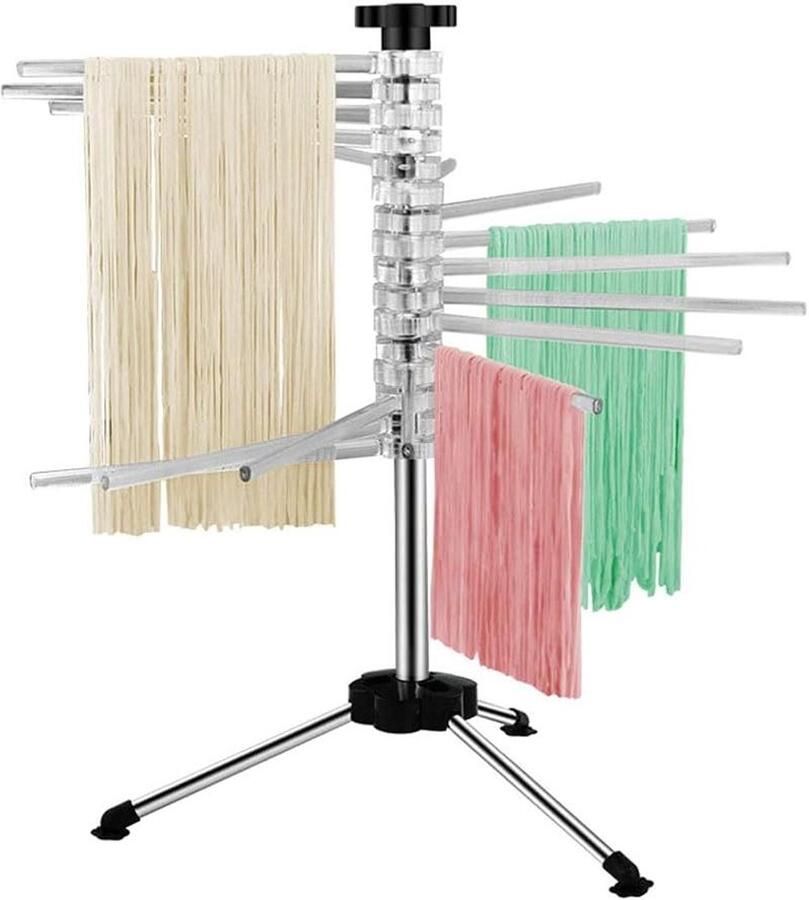 Pasta Droogrek Noodle Droger Verse Pasta Maken Opvouwbaar Ontwerp 16 Ophangingen Niet Gespecificeerd
