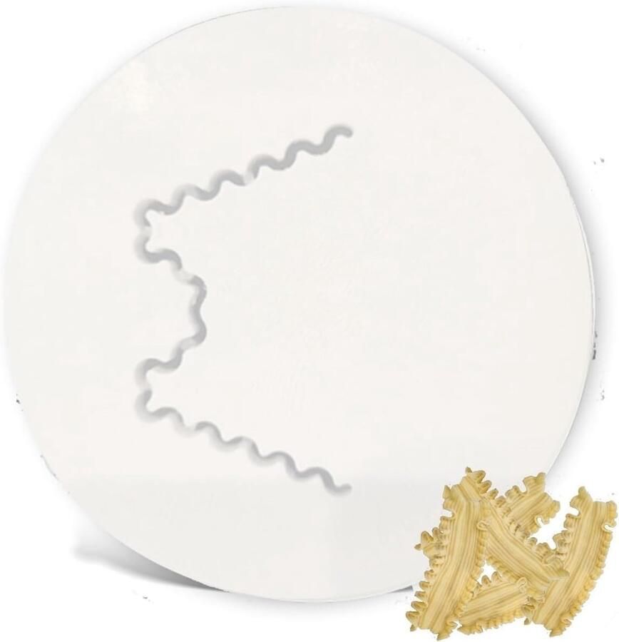 Pasta – Lasagne Sugo – Pastamachine matrijs Advance pasta schijfmatrijs voor huisgemaakte pasta compatibel met Philips pastamachine serie 7000 Lasagne Rigati gestreept
