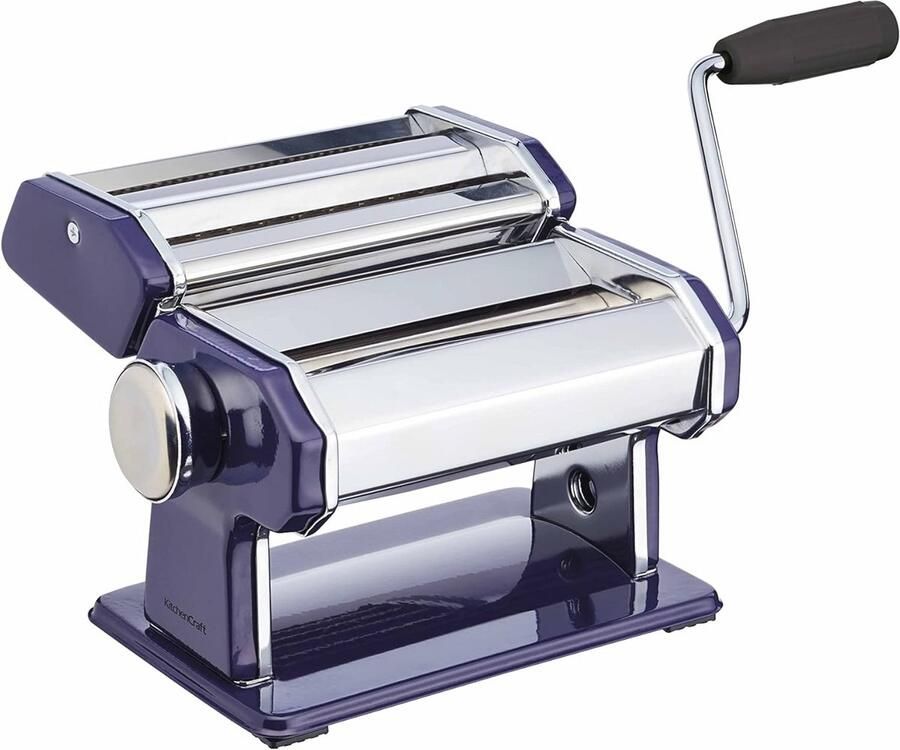 Pasta Machine van RVS voor Zelfgemaakte Pasta Ideaal voor Spaghetti Fettuccine en Ramen