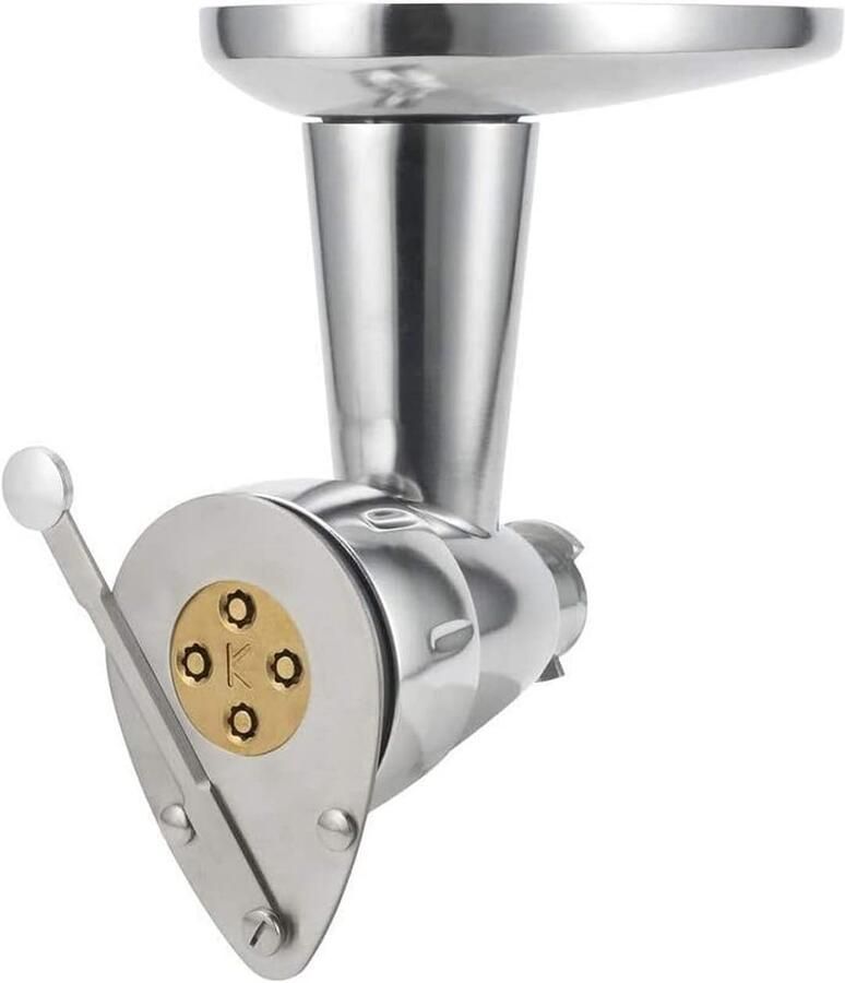 Pasta Maker Accessoire KAX92.A0ME Te combineren met de Kenwood Chef en kMix Keukenmacine Stevig Roestvrij Staal Zilver
