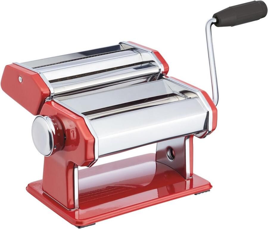Pasta Maker met 9 Dikte-instellingen RVS Perfect voor Thuis Koken