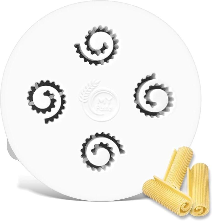 Pasta Papiri Zubehör für Pastamaker Pasta Disc kompatibel mit Philips Pasta Maker Avance Matrizen pastadisc für selbstgemachte Pasta