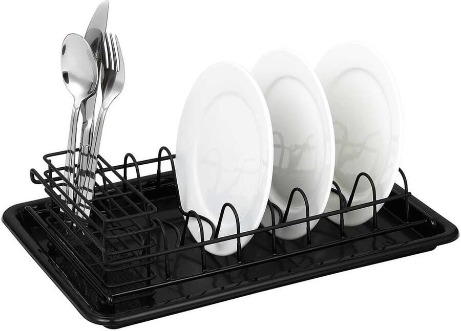 Pastadroger Droogrek Verse Pasta Maken Stabiele Metalen Frame 38 x 24.5 cm Zwart