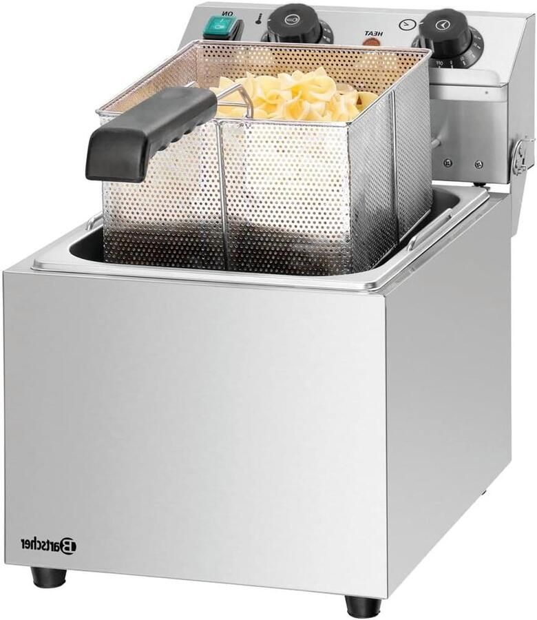 Pastakoker 8L Pastapan Elektrisch Professioneel Koken Afneembaar Verwarmingselement 8 Liter Zilver