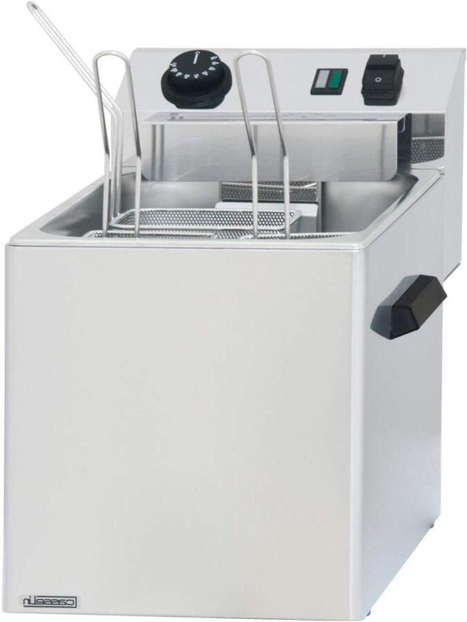 Pastakoker Pastamaker Thuis Pasta Maken 3 RVS Manden 27x42x30 cm Roestvrij staal