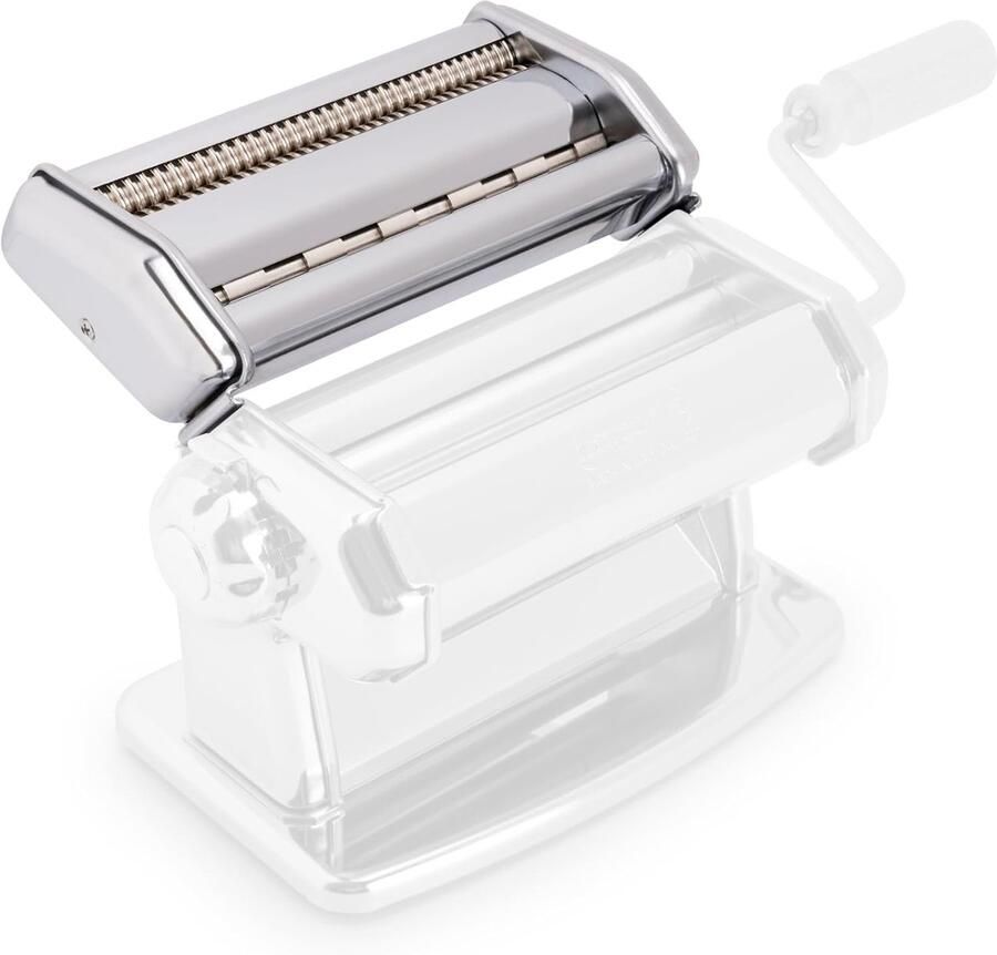 Pastamachine Accessoires Verse Pasta Maker Zelf Pasta Maken 8 Deegformaten Mogelijk 2 Snijwalsen Verchroomd