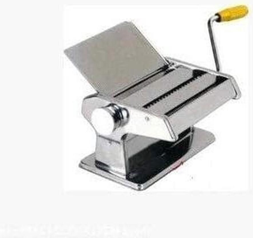 Pastamachine Handmatig Noedelmaker Keuken Verse Pasta Maken Roestvrij Staal N.v.t. Zilverkleurig