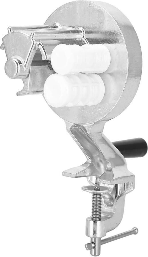 Pastamachine Handmatig Noodle Press Zelf Pasta Maken Ergonomisch Ontwerp Lichtgewicht Zilverkleurig