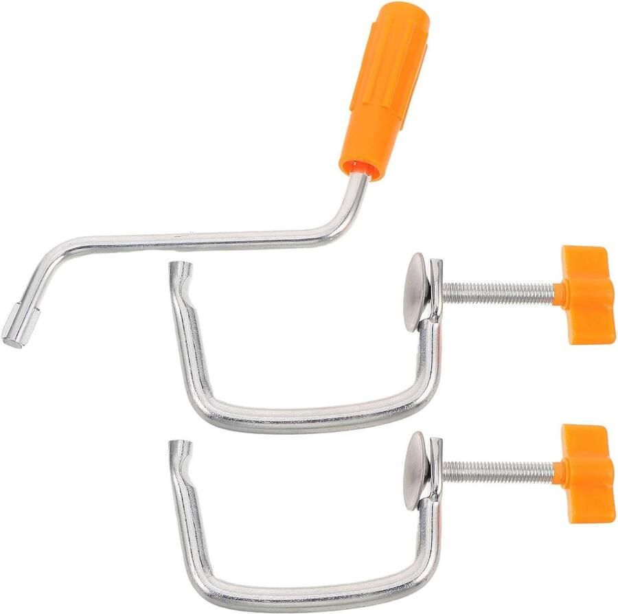 Pastamachine Handvat Deegroller Klem Zelf Pasta Maken Universele Bevestiging 18 cm kleuren